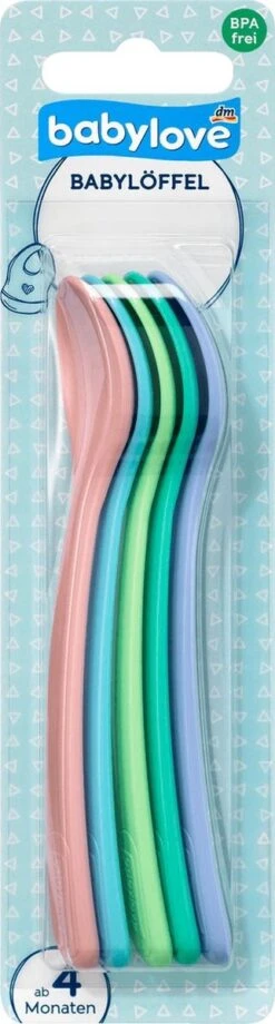 Babylove Babylepel - Baby Voedingslepeltjes - Babyvoeding - Vrij Van Bisfenol A (5 Stuks)