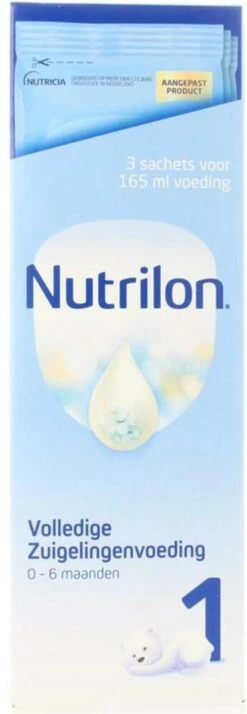 Nutrilon 1 Volledige Zuigelingenvoeding – Flesvoeding Vanaf De Geboorte – 3 Sachets -Pasgeborenen En Jonge Kinderen 415x1200