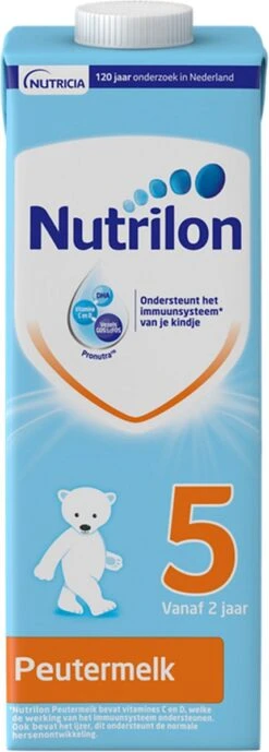 Nutrilon 5 Peutermelk Kant & Klaar - Van 2 Tot 3 Jaar - 4 X 1L -Pasgeborenen En Jonge Kinderen 430x1200 1