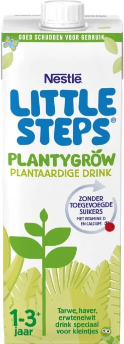Nestlé LITTLE STEPS® Plantygrow Plantaardige Drink 1-3+jaar 12 Nestlé LITTLE STEPS® Plantygrow Plantaardige Drink 1-3+jaar -Pasgeborenen En Jonge Kinderen 433x1200 1