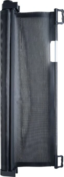 Balloe Oprolbaar Traphekje – Veiligheidshekje - Kinderhekje – Babyhekje – Traphek – Hondenhek – Zwart -Pasgeborenen En Jonge Kinderen 437x1200 1