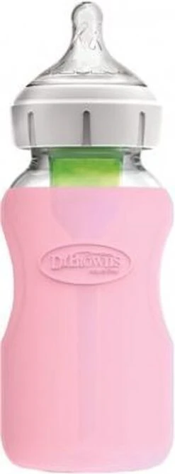Dr. Brown's Flesbeschermer Roze 270 Ml BH 7 Dr. Brown's Flesbeschermer Roze 270 Ml BH -Pasgeborenen En Jonge Kinderen 445x1200 1