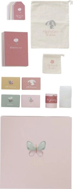 Little Dutch Memorybox - Herinneringendoos - Flowers & Butterflies - FSC -Pasgeborenen En Jonge Kinderen 463x1200 1