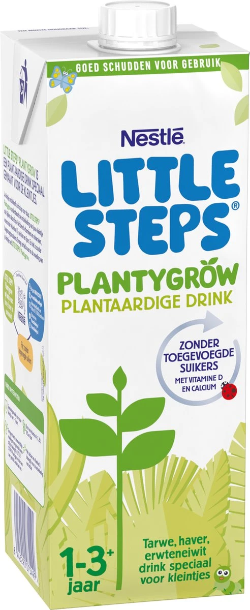 Nestlé LITTLE STEPS® Plantygrow Plantaardige Drink 1-3+jaar 8 Nestlé LITTLE STEPS® Plantygrow Plantaardige Drink 1-3+jaar - Afbeelding 8