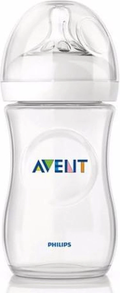 Philips Avent Natural Babyfles - SCF036/17 Babyfles (6m+) Voor Langzame Toevoer - 1x 6 Philips Avent Natural Babyfles - SCF036/17 Babyfles (6m+) Voor Langzame Toevoer - 1x - Afbeelding 6