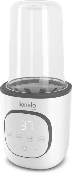 Lionelo Thermup 2.0 Flessenwarmer 5in1 - Verwarming Van Vloeistoffen En Eten - Sterilseren En Ontdooien - BPA-FREE - Overhittingsbeveiliging - Thermostaat - Automatische Uitschakeling Bij Watertekort -Pasgeborenen En Jonge Kinderen 501x1200