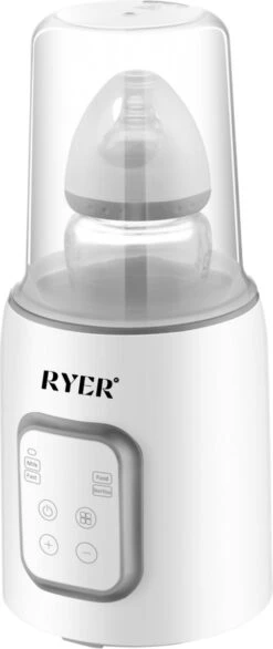 RYER Flessenwarmer 5 In 1 - LCD Scherm - Geschikt Voor Alle Babyflessen -Pasgeborenen En Jonge Kinderen 506x1200