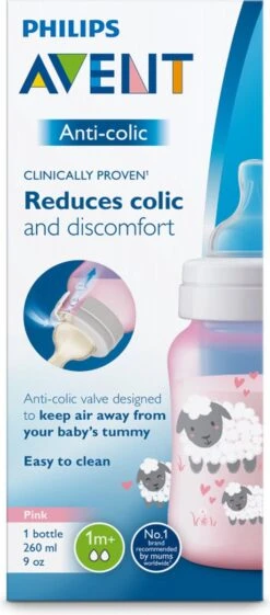 Philips Avent Anti-colic SCF821/14 - Babyfles (260 Ml) - 1 Stuk - Roze 21 Philips Avent Anti-colic SCF821/14 - Babyfles (260 Ml) - 1 Stuk - Roze -Pasgeborenen En Jonge Kinderen 528x1200 1