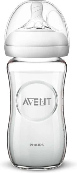 Philips Avent Glazen SCF053/17 - Natural-babyfles - 1m+ - 240ml -Pasgeborenen En Jonge Kinderen 535x1200 1