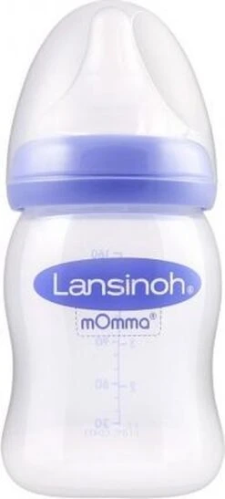 Lansinoh 160 Ml Natural Wave Fles 75860 -Pasgeborenen En Jonge Kinderen 542x1200 1