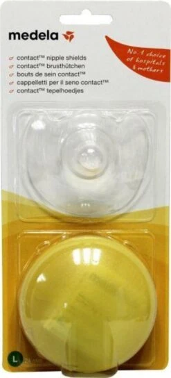 Medela Tepelhoedje Beschermen Je Tepels En Helpen Het Aanleggen Vergemakkelijken Als Dit Niet Goed Lukt Of Pijnlijk Is - Maat L - 24 Mm - 2 Stuks -Pasgeborenen En Jonge Kinderen 545x1200 1