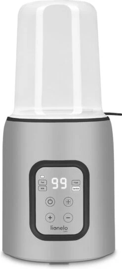 Lionelo Thermup - Flessenwarmer En Potjes Verwarmer - Grijs -Pasgeborenen En Jonge Kinderen 548x1200