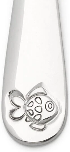 Zilverstad - Kindercouvert 4-delig Vijverdieren RVS 18/10 -Pasgeborenen En Jonge Kinderen 553x1200 1