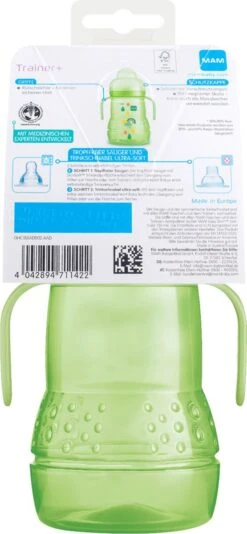 MAM Trainer+ | MAM Drinkbeker | MAM Drinkfles | Blauw | 220ML -Pasgeborenen En Jonge Kinderen 555x1200 3