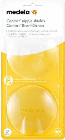 Medela Tepelhoedje Beschermen Je Tepels En Helpen Het Aanleggen Vergemakkelijken Als Dit Niet Goed Lukt Of Pijnlijk Is - Maat M - 20 Mm - 2 Stuks -Pasgeborenen En Jonge Kinderen 556x1200 6