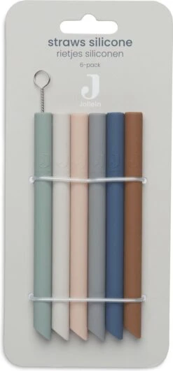 Jollein Rietjes Siliconen Multicolour - 6 Stuks 7 Jollein Rietjes Siliconen Multicolour - 6 Stuks -Pasgeborenen En Jonge Kinderen 558x1200