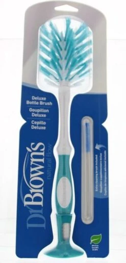 Dr. Brown's - Flessenborstel De Luxe - Inclusief Mini Borstel - Blauw 15 Dr. Brown's - Flessenborstel De Luxe - Inclusief Mini Borstel - Blauw -Pasgeborenen En Jonge Kinderen 574x1200