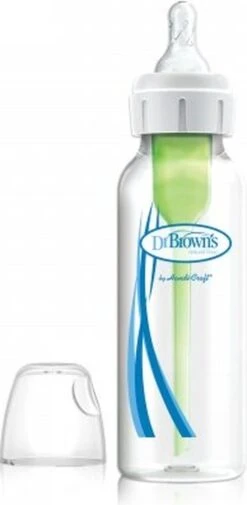 Dr. Brown's Options+ Anti-colic Standaard Fles - 250ml -Pasgeborenen En Jonge Kinderen 587x1200
