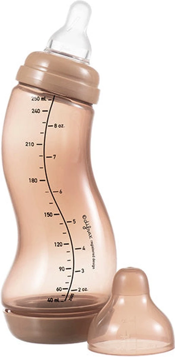 Difrax - S-Fles Natural - Babyfles Blauw- 0+ Maanden - 250ml 16 Difrax - S-Fles Natural - Babyfles Blauw- 0+ Maanden - 250ml - Afbeelding 16