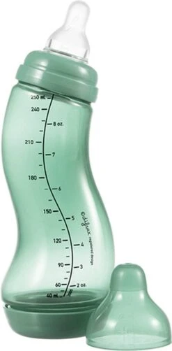 Difrax - S-Fles Natural - Babyfles Sage - 0+ Maanden - 250ml 5 Difrax - S-Fles Natural - Babyfles Sage - 0+ Maanden - 250ml -Pasgeborenen En Jonge Kinderen 591x1200 3