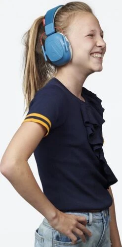 Alpine Muffy Kids Kinder Oorkap - Premium Gehoorbescherming Voor Kinderen Tot 16 Jaar - Verstelbare Oorbescherming Met Draagtas - 25 DB SNR - Blauw -Pasgeborenen En Jonge Kinderen 595x1200 4