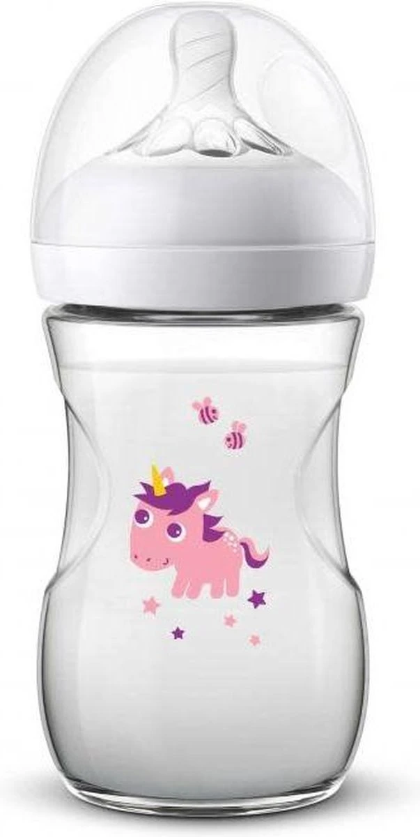 Philips Avent Natural Babyfles - SCF070/25 Babyfles (1m+) Voor Langzame Toevoer - 1x. 11 Philips Avent Natural Babyfles - SCF070/25 Babyfles (1m+) Voor Langzame Toevoer - 1x. - Afbeelding 11