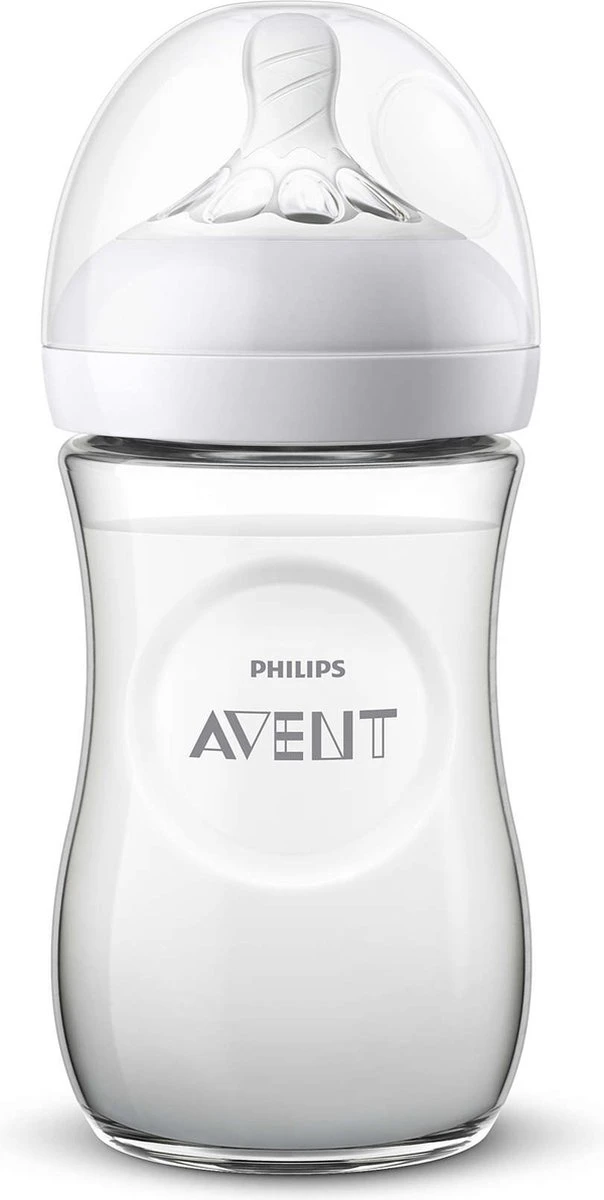 Philips Avent Natural Babyfles - SCF070/25 Babyfles (1m+) Voor Langzame Toevoer - 1x. 6 Philips Avent Natural Babyfles - SCF070/25 Babyfles (1m+) Voor Langzame Toevoer - 1x. - Afbeelding 6