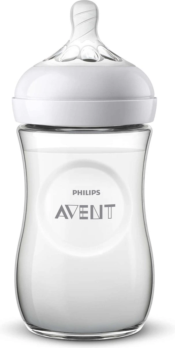 Philips Avent Natural Babyfles - SCF070/25 Babyfles (1m+) Voor Langzame Toevoer - 1x. 16 Philips Avent Natural Babyfles - SCF070/25 Babyfles (1m+) Voor Langzame Toevoer - 1x. - Afbeelding 16