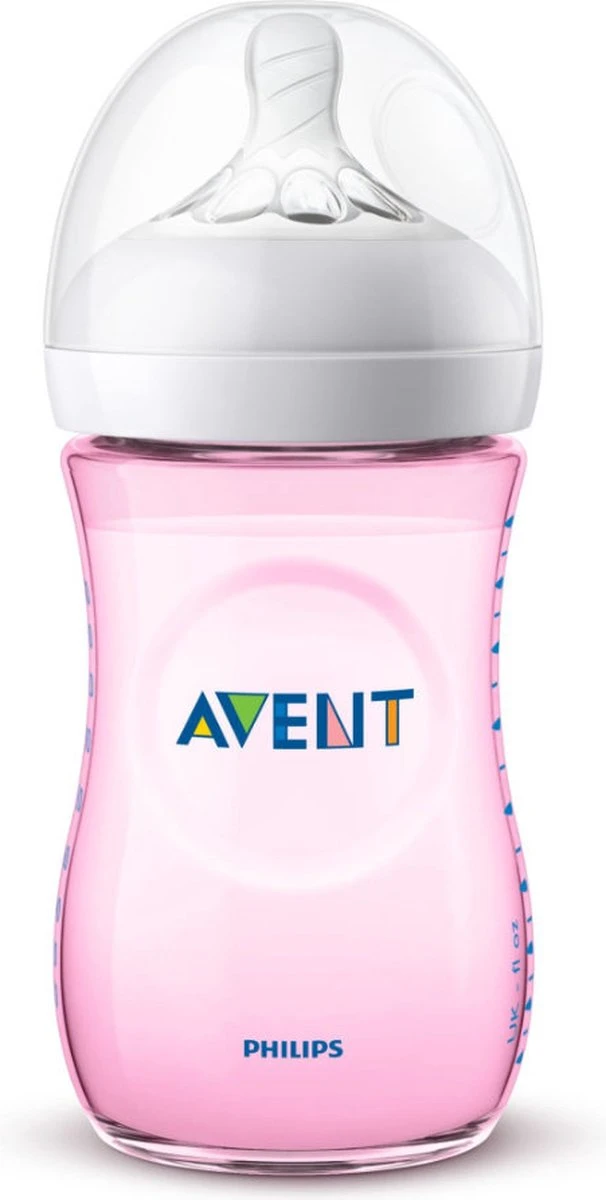 Philips Avent Natural Babyfles - SCF034/27 Babyfles (1m+) Voor Langzame Toevoer - 2x 10 Philips Avent Natural Babyfles - SCF034/27 Babyfles (1m+) Voor Langzame Toevoer - 2x - Afbeelding 10