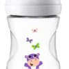 Philips Avent Natural Babyfles - SCF070/22 Babyfles (1m+) Voor Langzame Toevoer - 1x