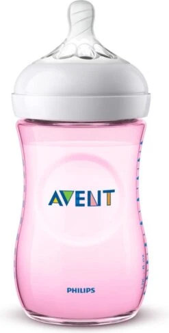 Philips Avent Natural Babyfles - SCF034/27 Babyfles (1m+) Voor Langzame Toevoer - 2x 25 Philips Avent Natural Babyfles - SCF034/27 Babyfles (1m+) Voor Langzame Toevoer - 2x -Pasgeborenen En Jonge Kinderen 609x1200 1