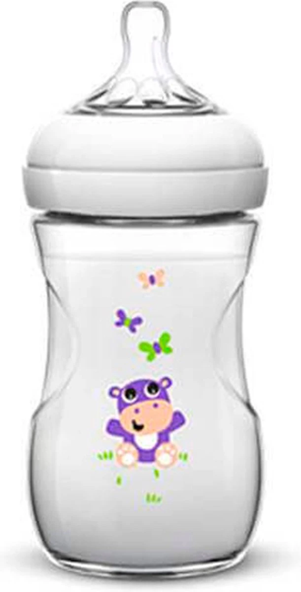 Philips Avent Natural Babyfles - SCF070/22 Babyfles (1m+) Voor Langzame Toevoer - 1x 10 Philips Avent Natural Babyfles - SCF070/22 Babyfles (1m+) Voor Langzame Toevoer - 1x - Afbeelding 10