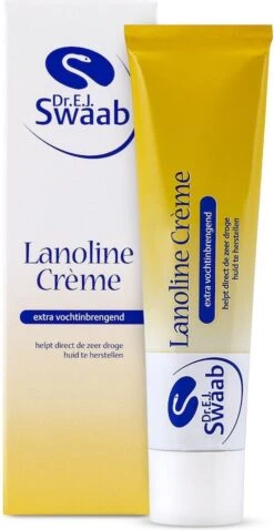 Dr Swaab Lanoline Creme - Tepel Creme Droge Huid - 30 Gram -Pasgeborenen En Jonge Kinderen 620x1200 2