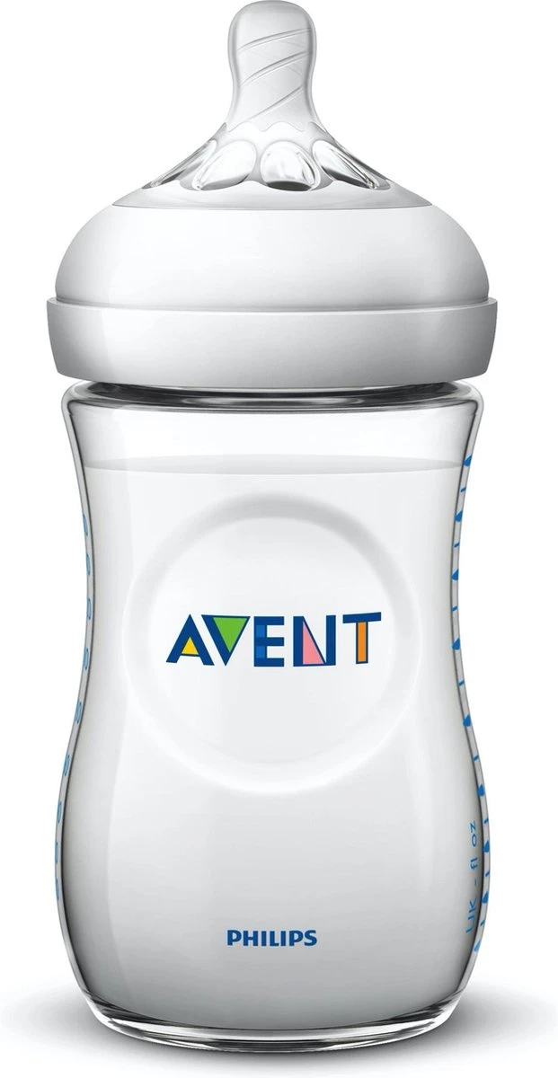 Philips Avent SCF033/17 Natural Babyfles - 1m+ - Langzame Toevoer 11 Philips Avent SCF033/17 Natural Babyfles - 1m+ - Langzame Toevoer - Afbeelding 11