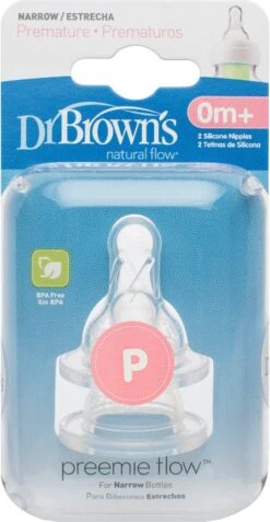 Dr. Brown's Standaard Prematuur Fles Speen - 2 Stuks -Pasgeborenen En Jonge Kinderen 622x1200 1