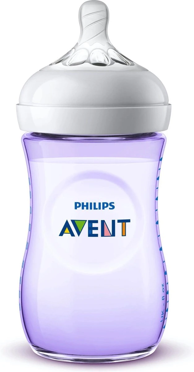 Philips Avent Natural Babyfles - SCF033/14 Babyfles (1m+) Voor Langzame Toevoer - 1x 10 Philips Avent Natural Babyfles - SCF033/14 Babyfles (1m+) Voor Langzame Toevoer - 1x - Afbeelding 10