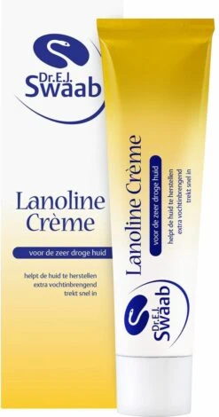 Dr Swaab Lanoline Creme - Tepel Creme Droge Huid - 30 Gram -Pasgeborenen En Jonge Kinderen 631x1200 1