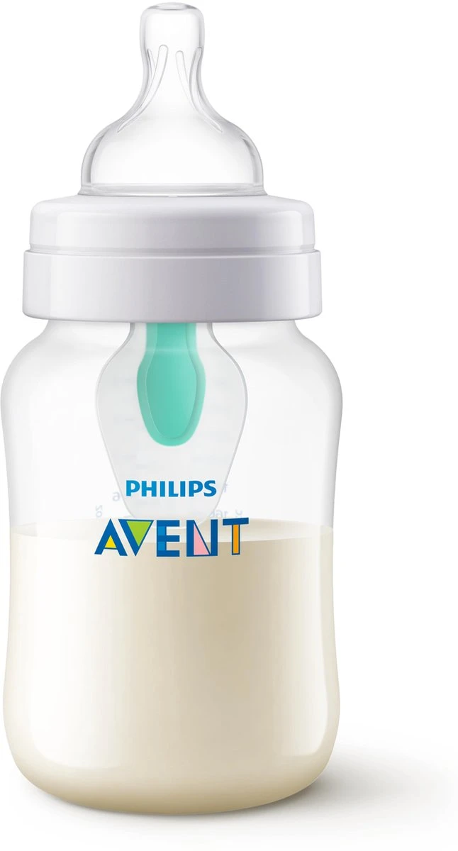 Philips Avent SCF813/14 Anti-Colic Babyfles - Met AirFree Ventiel - 260 Ml - 1 Stuks 12 Philips Avent SCF813/14 Anti-Colic Babyfles - Met AirFree Ventiel - 260 Ml - 1 Stuks - Afbeelding 12