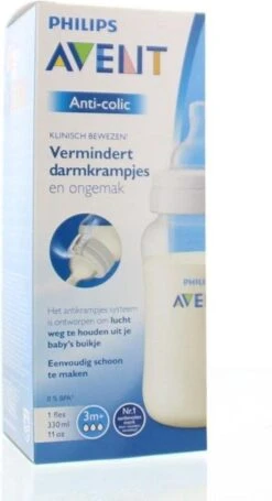 Philips Avent SCF816/17 Anti-colic-babyfles - 3m+ -Pasgeborenen En Jonge Kinderen 652x1200 1