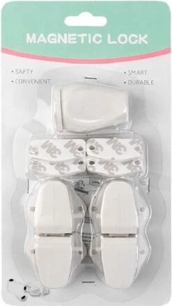 Merkloos Secusta Magnetisch Kinderslot Kastjes - Verborgen - Magneetslot - Lade/kast Beveiliging - 4 STUKS -Pasgeborenen En Jonge Kinderen 674x1200 1