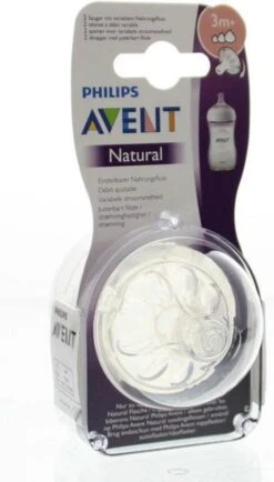 Philips Avent SCF045/27 Natural Speen - 3m+ - 2stuks -Pasgeborenen En Jonge Kinderen 683x1200 1