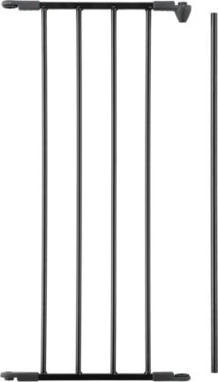 Babydan Flex 33 Cm Uitbreiding - Traphek Voor Kinderen - Metaal - Zwart