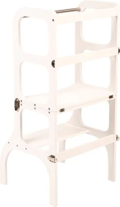 Ette Tete - Learning Tower / Leertoren - Inklapbaar Tot Tafel En Stoel - Wit 17 Ette Tete - Learning Tower / Leertoren - Inklapbaar Tot Tafel En Stoel - Wit -Pasgeborenen En Jonge Kinderen 699x1200 2