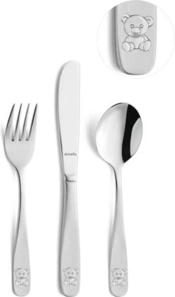 Amefa Kinderbestek Bear 3-Delig 13 Amefa Kinderbestek Bear 3-Delig -Pasgeborenen En Jonge Kinderen 708x1200 2