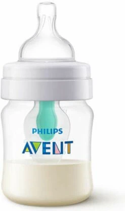 Philips Avent SCF810/14 Anti-Colic Babyfles (125ml) - Met AirFree Ventiel - 1 Stuk -Pasgeborenen En Jonge Kinderen 715x1200