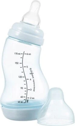Difrax - S-Fles Natural - Babyfles Bruin- 0+ Maanden - 170ml -Pasgeborenen En Jonge Kinderen 720x1200 1