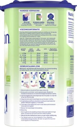 Nutrilon Bio 1 - Volledige Zuigelingenvoeding 0-6 Maanden - 800g - IE-ORG-02 13 Nutrilon Bio 1 - Volledige Zuigelingenvoeding 0-6 Maanden - 800g - IE-ORG-02 -Pasgeborenen En Jonge Kinderen 725x1200 2