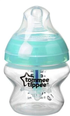 Tommee Tippee Anti-Colic Zuigflessen, Tepelspeen Met Langzame Uitstroomsnelheid En Uniek Anti-koliek Ontluchtingssysteem, 150ml, Verpakking Van 1 Stuk -Pasgeborenen En Jonge Kinderen 725x1200 4