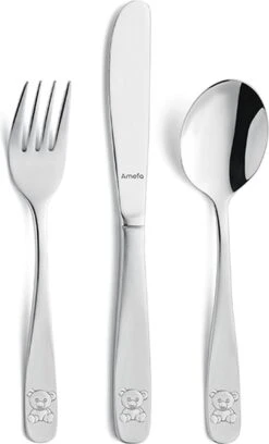 Amefa Kinderbestek Bear 3-Delig