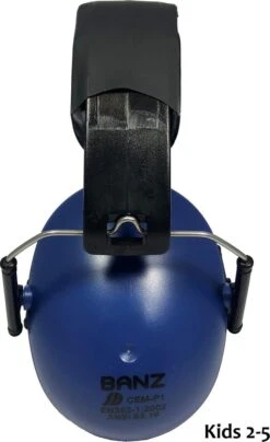 Banz - Geluidsreducerende Oorbeschermers Voor Kinderen - Hear No Blare - Navy - Maat Onesize (0-2yrs) -Pasgeborenen En Jonge Kinderen 733x1200 2